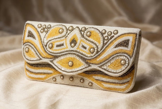 Women Handmade Partywear Clutch Purse