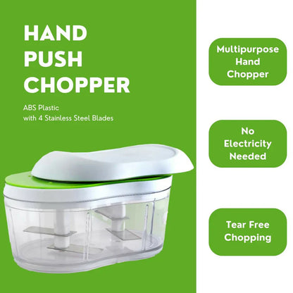 Double Dual Blade Vegetable Chopper (1pcs)